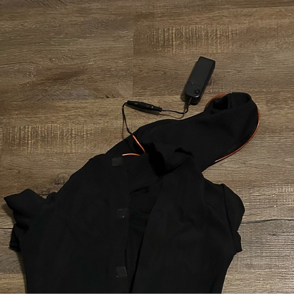 Spirit Black and Orange Light-Up Stick Figure Costume for Kids - Picture 5 of 9